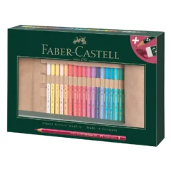 Faber-Castell Polychromos Colour Pencils - Pencil Roll 34 Pieces -Painting Tool Shop 110030 Polychromos colour pencil pencil roll filled 34 pieces High Res 61801