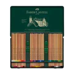 Faber-Castell Pitt PASTEL Pencil Tin Of 60 Pencils -Painting Tool Shop 112160 Pitt Pastel pencil tin of 60 High Res 56691