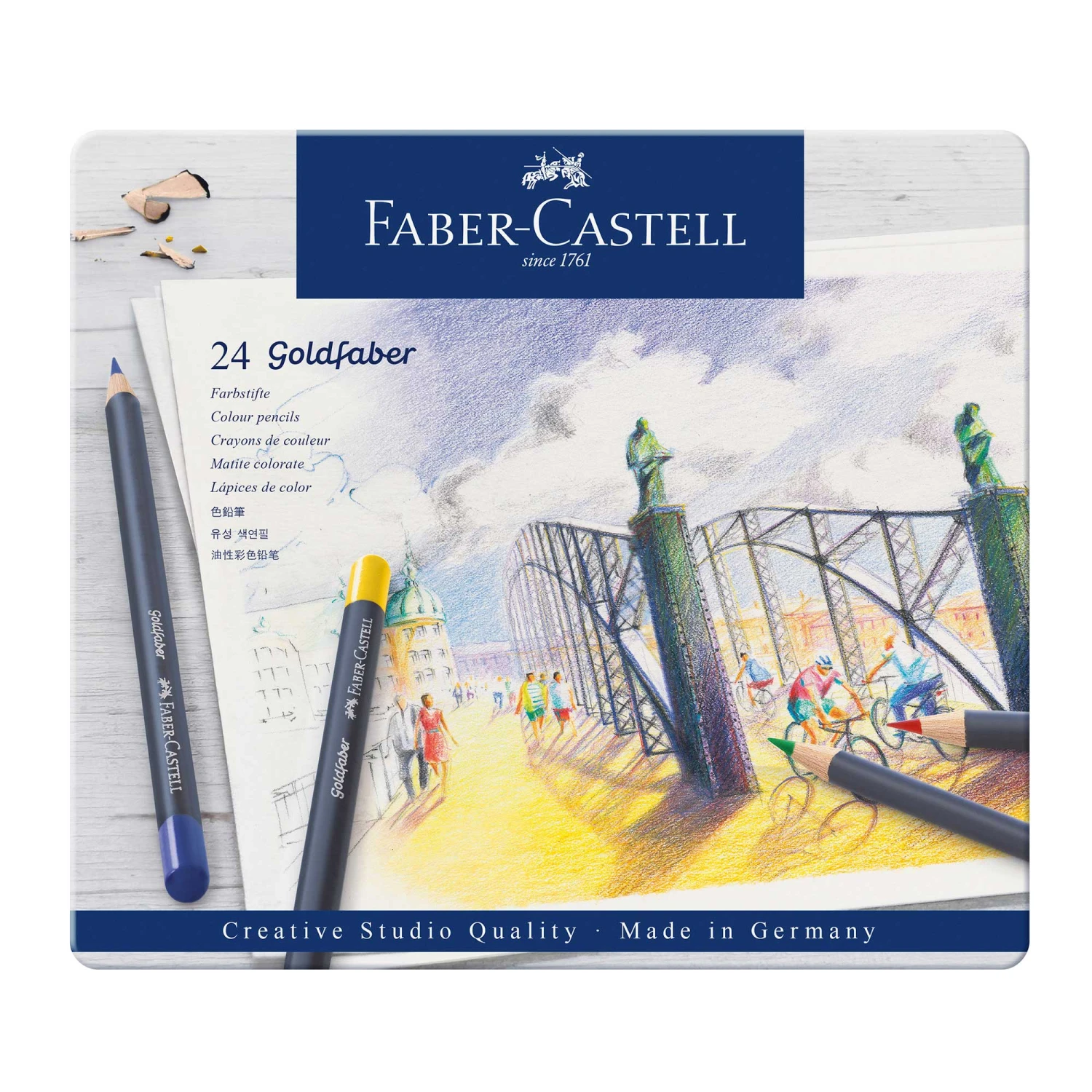 Faber-Castell Goldfaber Coloured Pencils - FREE Faber-Castell A4 Sketch Pad 1 Faber-Castell Goldfaber Coloured Pencils - FREE Faber-Castell A4 Sketch Pad