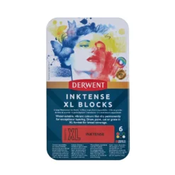 Derwent Inktense XL Blocks Tin Of 6 7 Derwent Inktense XL Blocks Tin Of 6 -Painting Tool Shop 2306161 Derwent Inktense XL Blocks Tin 6 Front