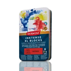 Derwent Inktense XL Blocks Tin Of 6
