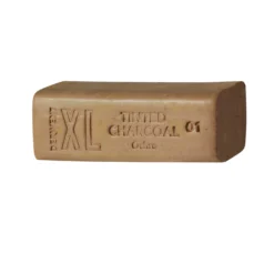 Derwent Tinted Charcoal XL Blocks - Individual Colours -Painting Tool Shop 2306201 Derwent Tinted Charcoal XL Block Ochre Out of Pack Left View scaled