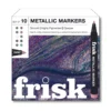 Frisk Metallic Markers Set Of 10 - 2mm
