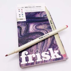 Frisk Metallic Pen Set Of 10 - 1mm -Painting Tool Shop 291655110 Metallic 1mm Box Pens