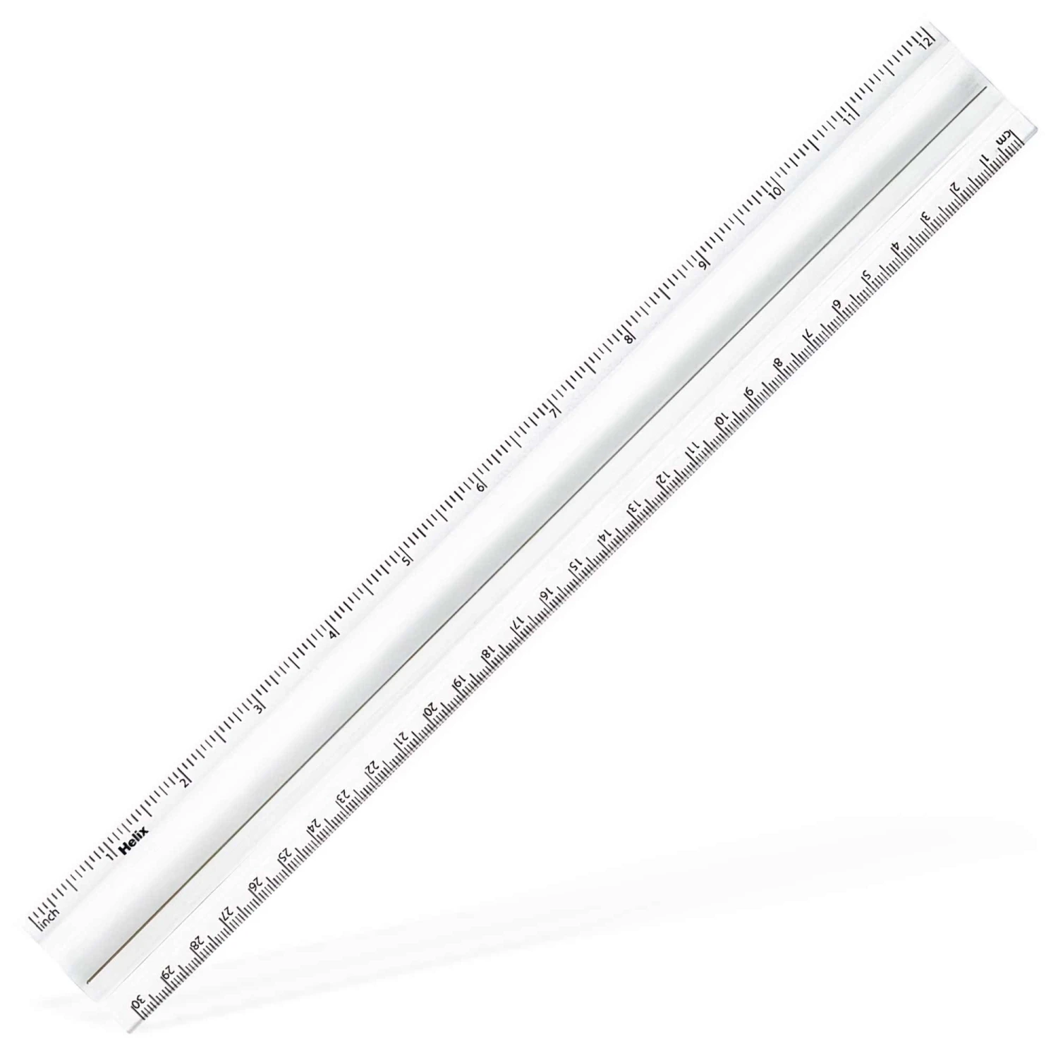 Helix Magnifying Ruler - 2x Magnification - 12"/30cm 1 Helix Magnifying Ruler - 2x Magnification - 12"/30cm