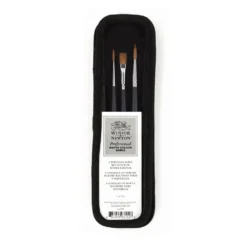 Winsor & Newton Artist's Watercolour Sable Short Handled 3 Pk