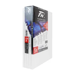 Daler-Rowney FW Mixed Media Rigid Canvas (Multi-Packs) -Painting Tool Shop 513452330 DAL FW MIX MEDIA CVS 9X12IN 23X30CM 5PK 2