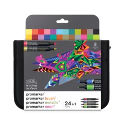 Winsor & Newton Promarker MIXED Marker Set Of 24