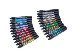 Winsor & Newton Promarker Arts & Illustration Set - Set Of 24 -Painting Tool Shop 884955063439 W N PROMARKER 24 SET ARTS ILLUSTRATION MARKERS.TIF ecb494fe d261 4887 955c 0633b18a077d
