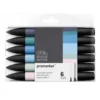 Winsor & Newton Promarker Set Of 6 - Skyscape 1