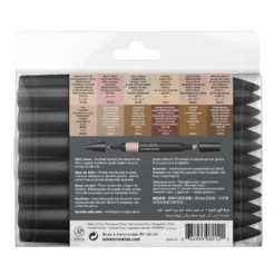 Winsor & Newton Promarker 12+1 Set - Skin Tones 7 Winsor & Newton Promarker 12+1 Set - Skin Tones -Painting Tool Shop 884955080122 W NPROMARKER12PCSKINTONESSET2 BACK 884955080122.TIF 150437e6 f0d3 4d55 9550 0043468ad9d5