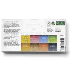 Winsor & Newton Cotman Watercolour LANDSCAPE Pocket Set -Painting Tool Shop 884955081143 W NCOTMANWATERCOLOUR8HPLANDSCAPEPOCKETSET BACK .TIF 192fdd64 d80d 4137 bb9f 05893792c0be