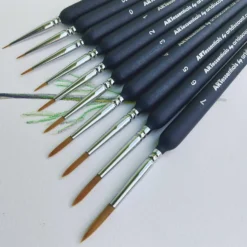 ARTessentials Ultra Fine Tip Artists Brushes - Set Of 10 -Painting Tool Shop ARTessentials brushes 10