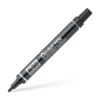 Pentel Black Bullet Point Permanent Markers - Box Of 12