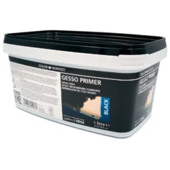 Daler-Rowney Black Gesso Primer -Painting Tool Shop Black Gesso 1l
