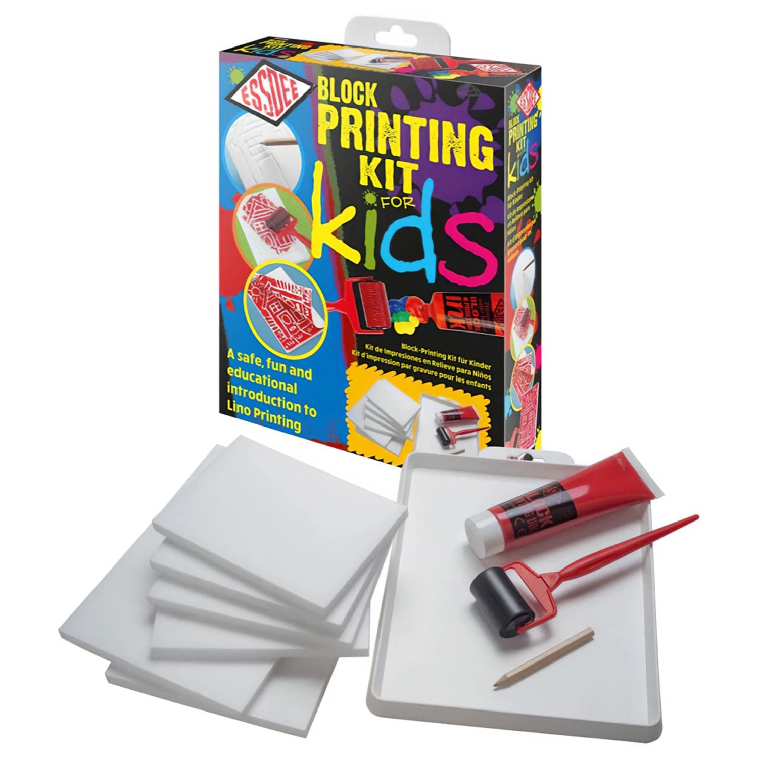 Essdee Block Printing Kit For Kids 1 Essdee Block Printing Kit For Kids