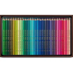 Caran D'Ache 80 Supracolor Pencils Wooden Box -Painting Tool Shop Box 80 Supra 2