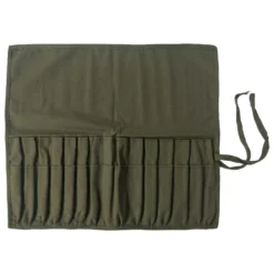 Isomars Brush Roll Up Case - Green