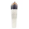 Artmaster Pearl Watercolour Paint Brush Wallet Set Of 6