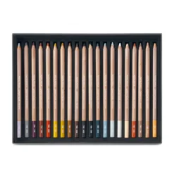 Caran D'Ache Box Of 40 Colours DRY PASTEL PENCILS -Painting Tool Shop Caran d ache pastel pencils 40