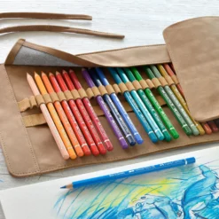 Faber-Castell Albrecht Durer 30 Artists' Watercolour Pencil Set With Roll Case & Brush -Painting Tool Shop Durer 30 Pencils Set 5