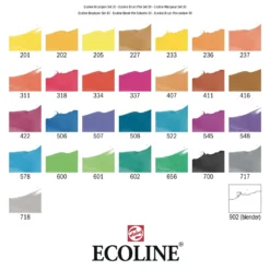 Royal Talens Ecoline Brush Pen Set Of 30 Colours 5 Royal Talens Ecoline Brush Pen Set Of 30 Colours -Painting Tool Shop Ecoline Brush Pen Set 30