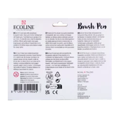 Royal Talens Ecoline Brush Pen Set Of 15 Colours 9 Royal Talens Ecoline Brush Pen Set Of 15 Colours -Painting Tool Shop Ecoline brush set 15 box