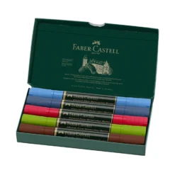 Faber-Castell Albrecht Dürer Watercolour Markers - Urban Sketch - Set Of 5 -Painting Tool Shop Faber Castell Watercolour Markers Urban Sketching