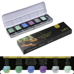FINETEC Special Effects Watercolour Sets -Painting Tool Shop Finetec pearlescent COOL set 6 3aa7d957 9220 4683 b897 670678afc078