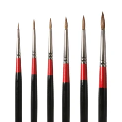 Daler-Rowney Georgian Sable Round Brushes G61 -Painting Tool Shop G61
