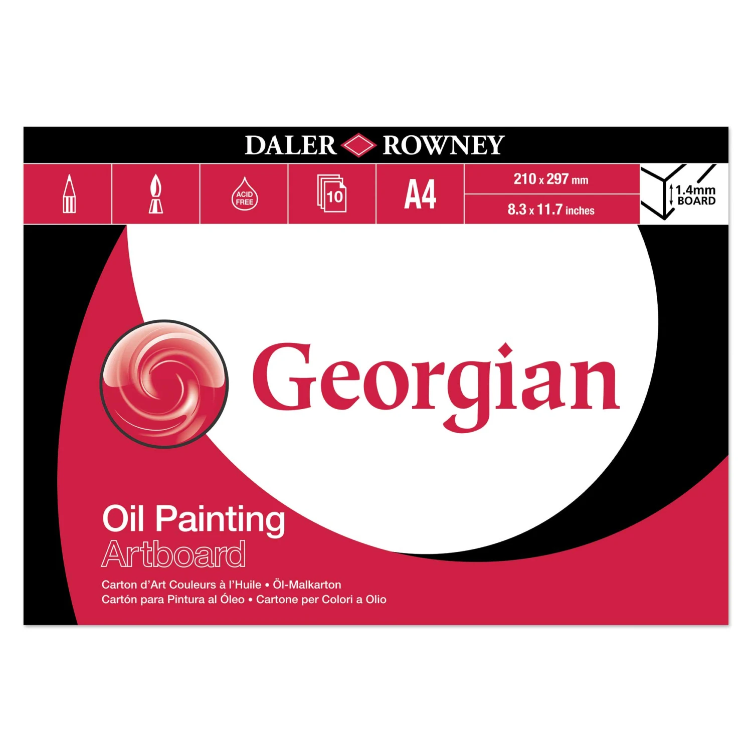 Daler-Rowney Georgian Oil Artboard Pads 1 Daler-Rowney Georgian Oil Artboard Pads