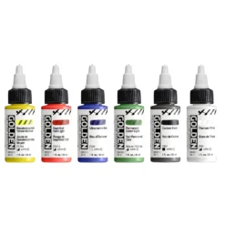 Golden High Flow Artist Acrylics Intro Set Of 6 X 30ml -Painting Tool Shop Golden high flow acrylics set colours