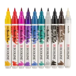 Royal Talens Ecoline Brush Pen Sets Of 10 Colours