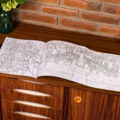 Harry Potter Glow-in-the-Dark Colouring Book -Painting Tool Shop Harry Potter Glow in the dark illustration