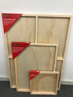 Seawhite Unprimed Cradled Panels - Packs Of 3 -Painting Tool Shop IMG 2555