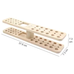 Isomars Wooden Brush Stand/Holder -Painting Tool Shop ISOMARS brush stand