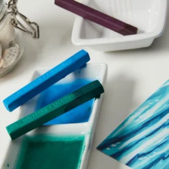 Derwent Inktense Watercolour Ink Blocks - Tin Of 12 -Painting Tool Shop Inktense Block Mood 3