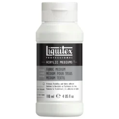 Liquitex Acrylic Mediums - Fabric Medium 118ml
