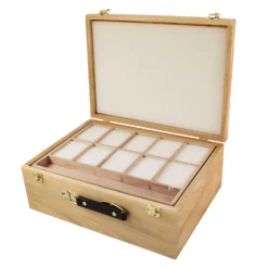 Langsett Wooden Pastel Box