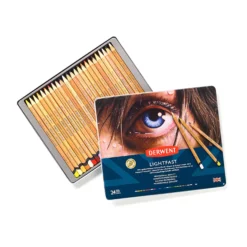 Derwent Lightfast Pencils - Metal Tins 14 Derwent Lightfast Pencils - Metal Tins -Painting Tool Shop Lightfast 24 Set