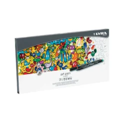 Lyra Hi-Quality Art Pen - Set Of 50 -Painting Tool Shop Lyra art set open