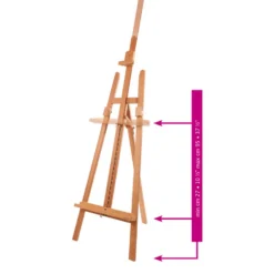 Mabef M13 Lyre Easel -Painting Tool Shop M13 3