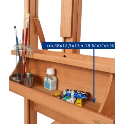 Mabef M18 Convertible Studio Easel -Painting Tool Shop M18 5