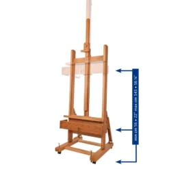 Mabef M04 Master Artist Studio Easel -Painting Tool Shop MO4 3