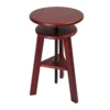 MEEDEN Artists Drafting Stool With Adjustable Height - Deep Walnut