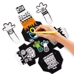 Maped Creativ Mini Box - Velvet Colouring Money Box Kit -Painting Tool Shop Mini Box Velvet 4