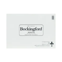 Bockingford Watercolour Mixed Glued Pads - 300gsm, 12 Sheets -Painting Tool Shop Mixed Pads 3