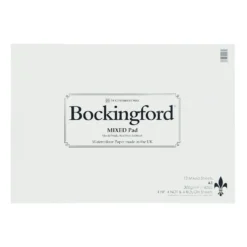 Bockingford Watercolour Mixed Glued Pads - 300gsm, 12 Sheets -Painting Tool Shop Mixed Pads 4