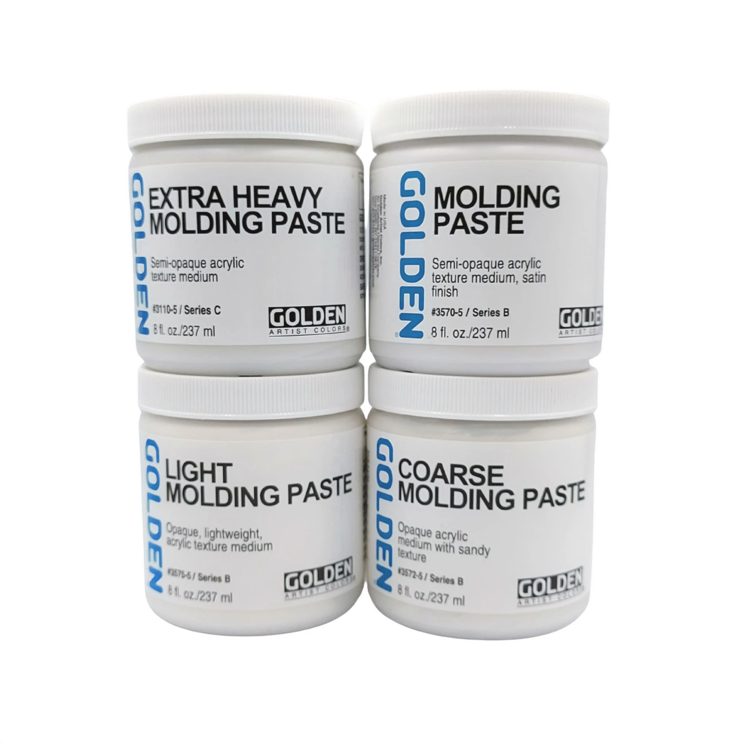 GOLDEN Molding Paste 237ml Tubs 1 GOLDEN Molding Paste 237ml Tubs