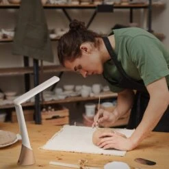 Daylight Company Smart Go Portable Lamp -Painting Tool Shop N1370 Smart Go AG 04 Decorating ceramic bowl in pottery workshop scaled 1